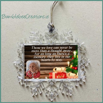 In Memory Christmas Snowflake